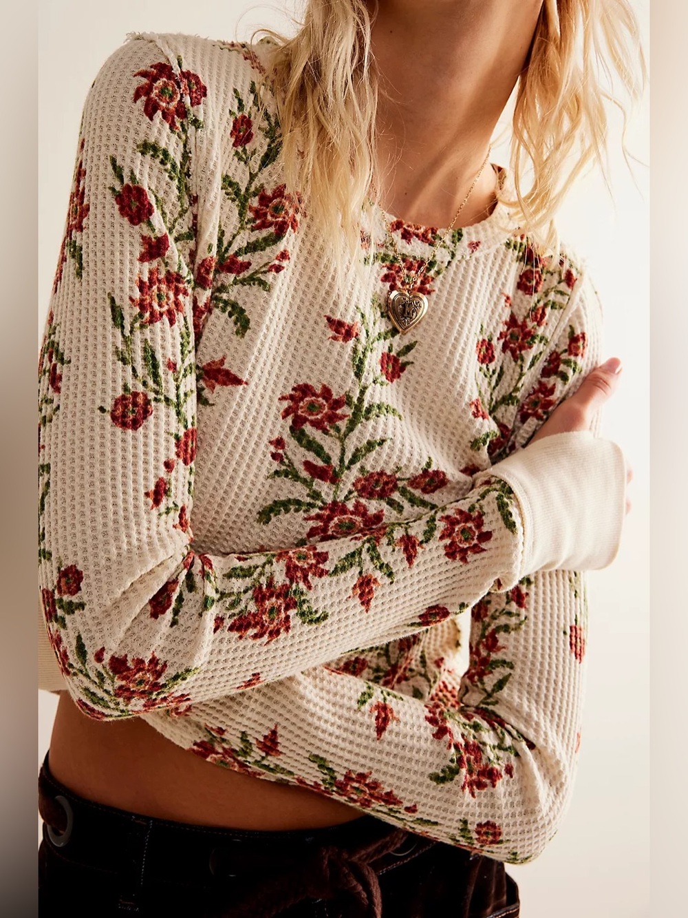 NWT Free People Pretty Little Thermal